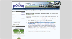 Desktop Screenshot of polar-cz.eu